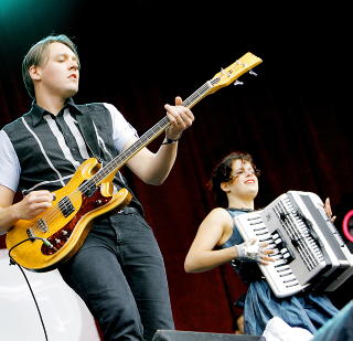RETUR: Arcade Fire kommer tilbake til Trom�ya. Foto: LARS EIVIND BONES