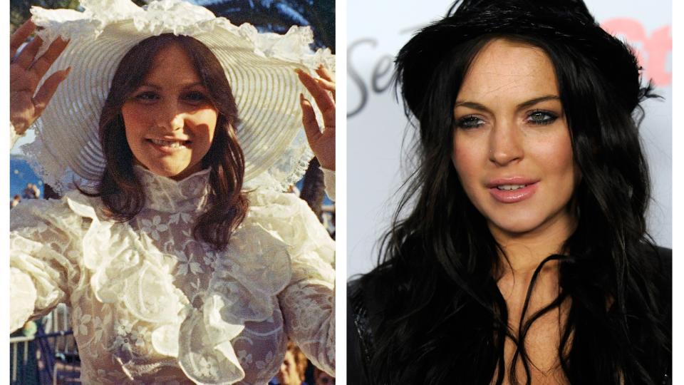 PORNO-LOHAN: Lindsay Lohan skal spille den avd�de pornostjernen Linda Lovelace. Det er ikke faren Michael Lohan s�rlig forn�yd med. Foto:AP Photo/SCANPIX