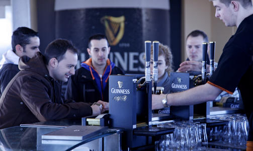 P� TOPP: Guinness-brygget er Irlands store stolthet.  Foto: Eivind Pedersen