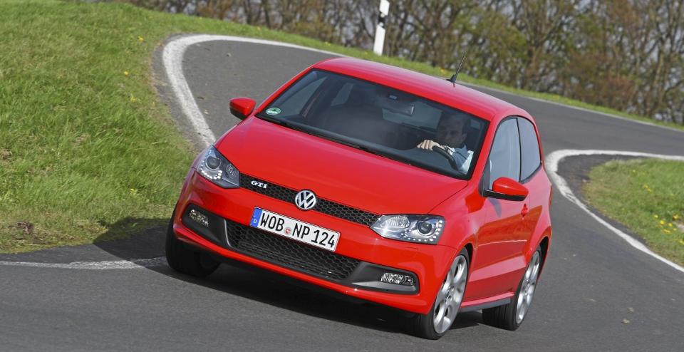 T�FFERE: Polo GTI har sm�, men viktige endringer som skiller den fra en vanlig Polo. Foto: VW