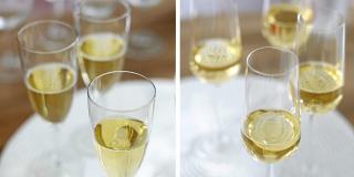 GLASSENE: De rimelige glassene  til venstre, eksklusive til h�yre. FOTO: Sveinung Br�then