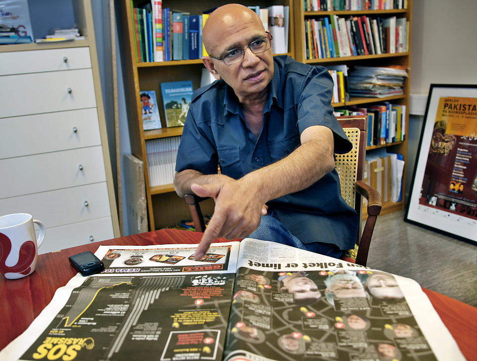 BER OM OPPR�R ELLER NY ORGANISASJON: Tidligere leder i SOS Rasisme, Khalid Salimi, mener flere blant den sittende ledelsen representerer en ideologi som ikke er forenlig med antirasismen. Foto: Jacques Hvistendahl