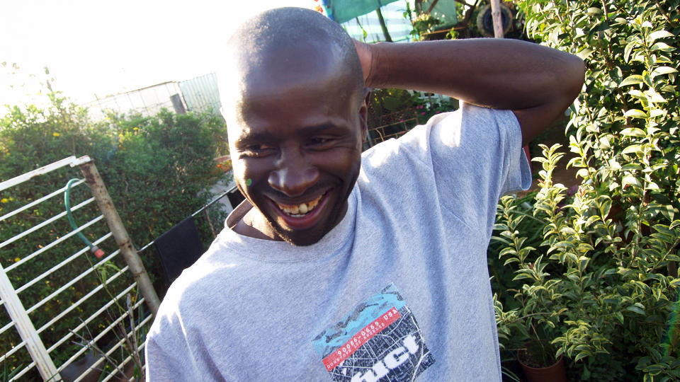 SKAMMER SEG IKKE: Jacob (42) har sittet �tte �r for v�pnet ran, og terroriserte nabolaget som gjengmedlem. Dagbladet m�tte ham i Ennerdale, der han n� liker best � sysle med blomster. Foto: Torgeir P. Krokfjord/Dagbladet