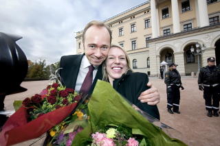 OVERTOK: Anniken Huitfeldt overtok som kulturminster etter valget i fjor h�st. Foto: Henning Lilleg�rd