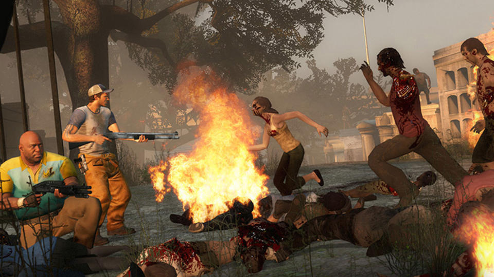 SENSURERT:�Left 4 Dead 2� slapp ikke uskadd gjennom den australske spillsensuren. (AP Photo/Electronic Arts)