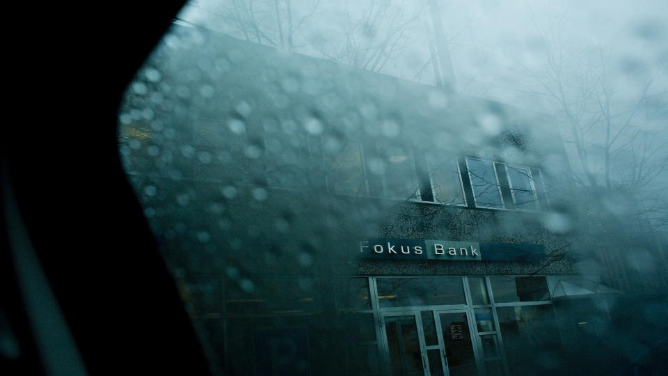 I HARDT V�R: Fokus Bank gikk p� et kraftig nederlag i Oslo tingrett i dag. FOTO: ADRIAN �HRN JOHANSEN/ DAGBLADET