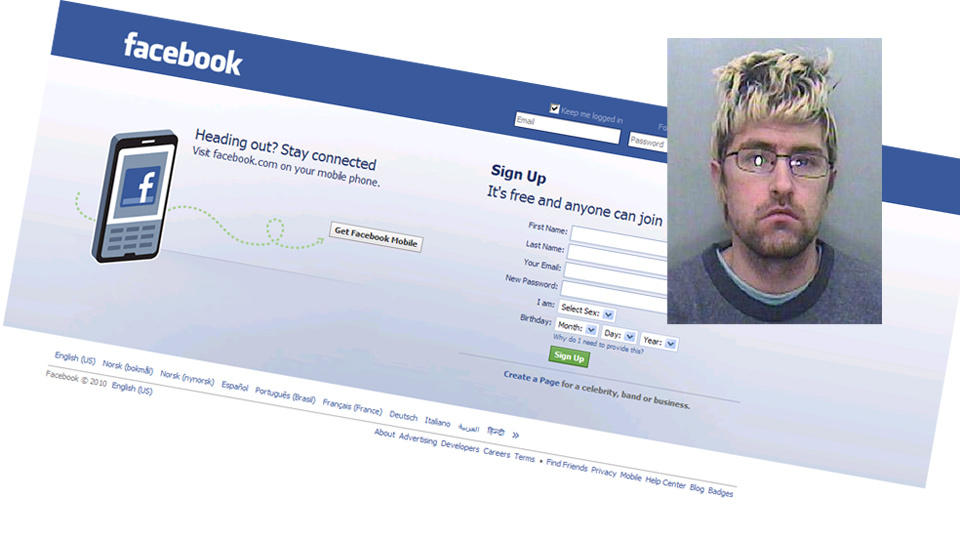 UTNYTTET BARN: Michael Williams brukte sosiale nettsteder som Facebook til � komme i kontakt med opp til 1000 barn.