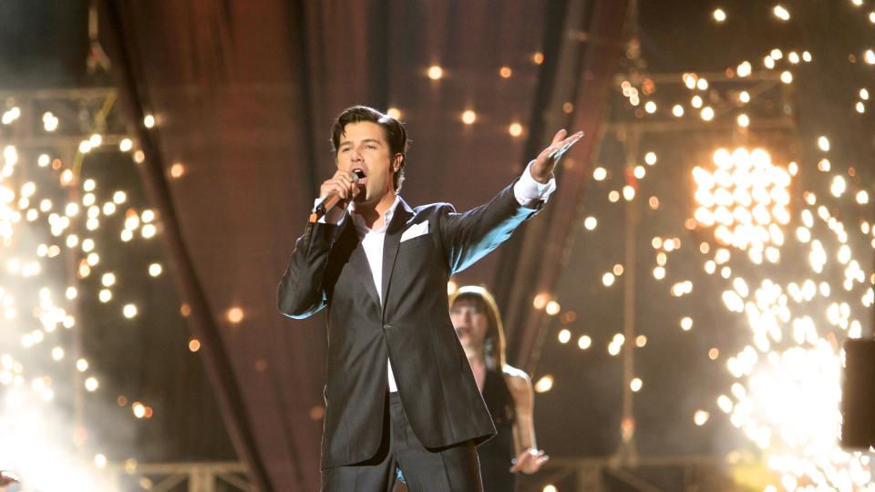 TROR IKKE P� NORGE: Eurovision-journalistene tror ikke p� Didrik Solli-Tangen. De tror derimot at Israel vinner. Foto: Jon Terje Hellgren Hansen / Dagbladet