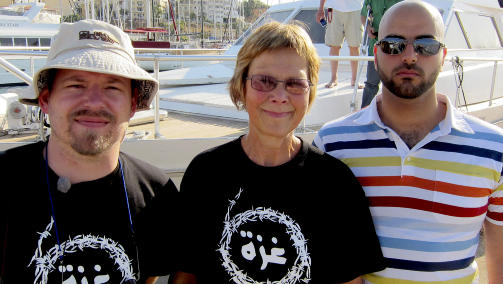 SKAL I AVH�R: Espen Goffeng, Randi Kj�s og Nidal Hejazi sitter n� fengslet i byen Beersheba. Foto: Freegaza / Scanpix