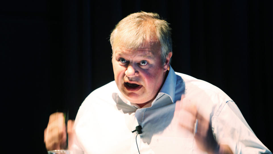 M�TTE T�LE KRITIKK: Den tidligere Ap-statsr�dene m�tte t�le krass kritikk fra egne da han i fjor h�st meldte overgang til PR-bransjen. I dag holdt han sitt f�rste foredrag siden mediestormen. Foto: Erling H�geland / Dagbladet