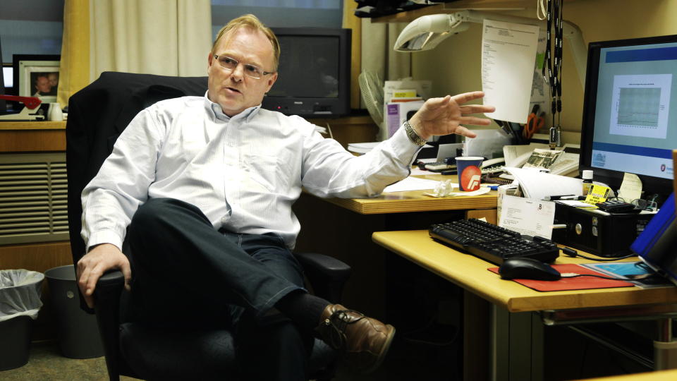 VIL RYDDE OPP:  Per Sandberg, leder av Stortingets Justiskomit�, vil ha fakta p� bordet, og reiser til Brasil for � finne ut hvorfor norske forretningsmenn er siktet for organisert kriminalitet. Foto: Steinar Buholm