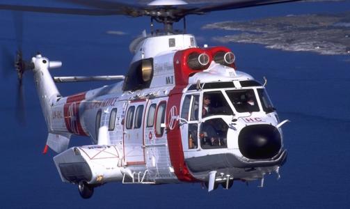 FARLIG ARBEID: At Super Puma-helikopteret er forbundet med mye st�y er vel kjent. Ingen helikoptertyper som lages i dag har et tilr�delig st�yniv�. Foto: Scanpix