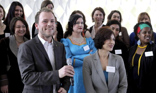 DUMPES AV KVINNENE: Likestillingsminister Audun Lysbakken dumpes av flere kvinner i kvinnepanelet.  Foto: Jacques Hvistendahl / Dagbladet