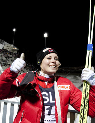 Anette Sagen f�r sin egen verdenscup