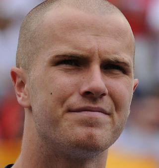 T�FFING: USAs  Michael Bradley. Foto: AFP