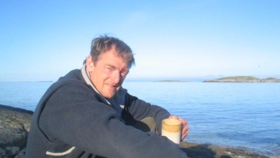 M�NEDENS POET: Og snart debuterer Terje T�rrisplass som forfatter. Diktsamlingen Eg bygger ikkje byar kommer ut p� Samlaget p� sensommeren. Foto: PRIVAT