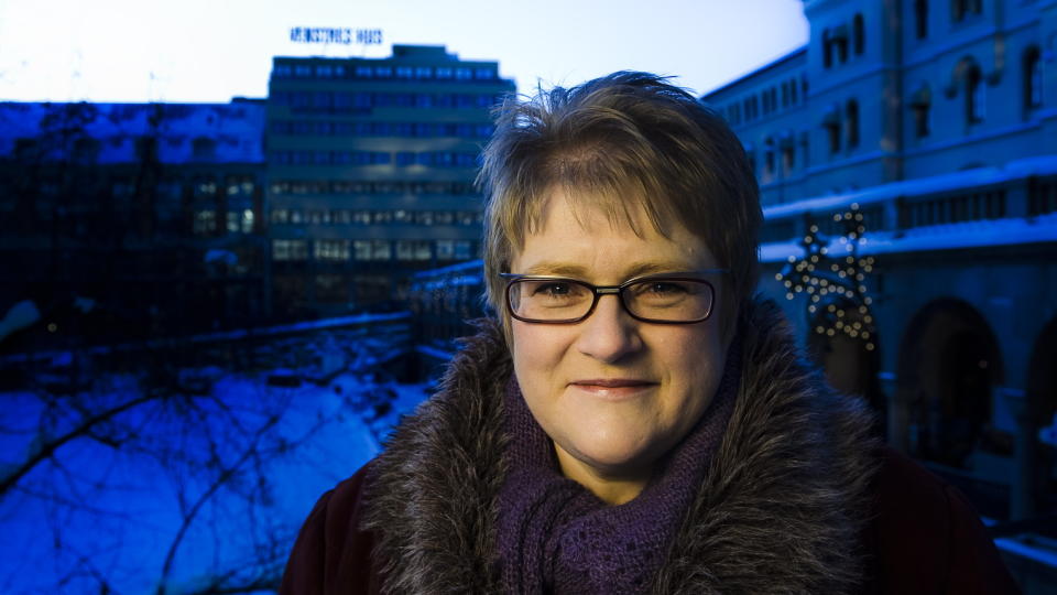  KRITIKK . Trine Skei Grande kom med sterk kritikk av regjeringens klimapolitikk i sin landsstyretale
Foto: H�kon Eikesdal / Dagbladet