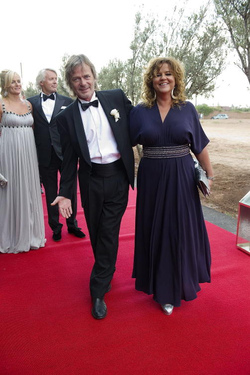 P� L�PEREN: Elle-redakt�r Signy Fardal sammen med ektemannen. Foto: �ISTEIN NORUM MONSEN