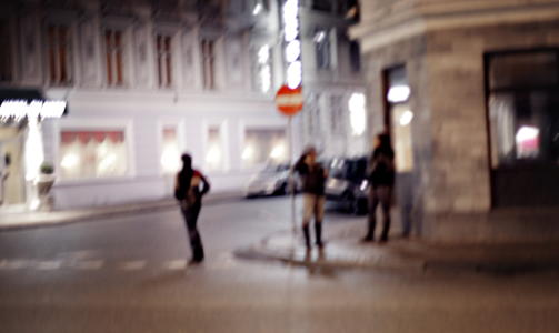 DISTANSERTE SEG FRA GATEPROSTITUERTE: Mennene som solgte sex i unders�kelsen forteller om valgfrihet. Bildet er fra Istgade i K�benhavn. Foto:  Kristian Ridder-Nielsen / Dagbladet