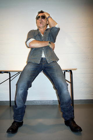HVA ER DET DU SIER? Bruce Springsteen trekkes s� og si alltid fram i anmeldelser av The Gaslight Anthem og har selv erkl�rt seg fan.. Men bandet liker ikke sammenlikningene. Foto: Anders Gr�nneberg / Dagbladet