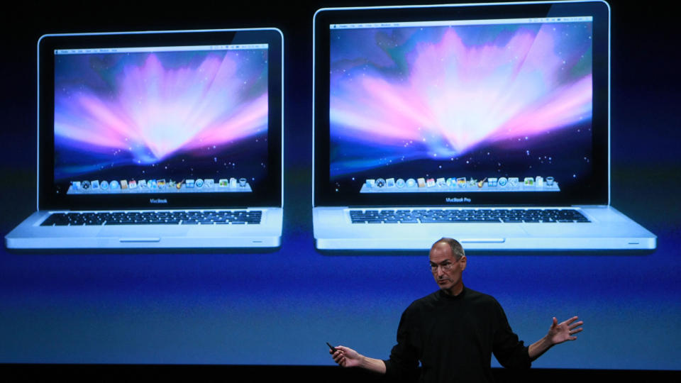  HACKING.   Apple og Steve Jobs har blitt hackernes nye favorittm�l. Foto:  Justin Sullivan/Getty Images/AFP/Scanpix.