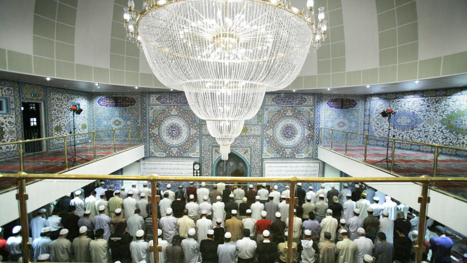 �NSKER SHARIAR�D: Imamer fra World Islamic Mission (avbildet) og Marokkansk Trossamfunn st�tter shariar�d i Norge. Foto: Lars Eivind Bones/Dagbladet