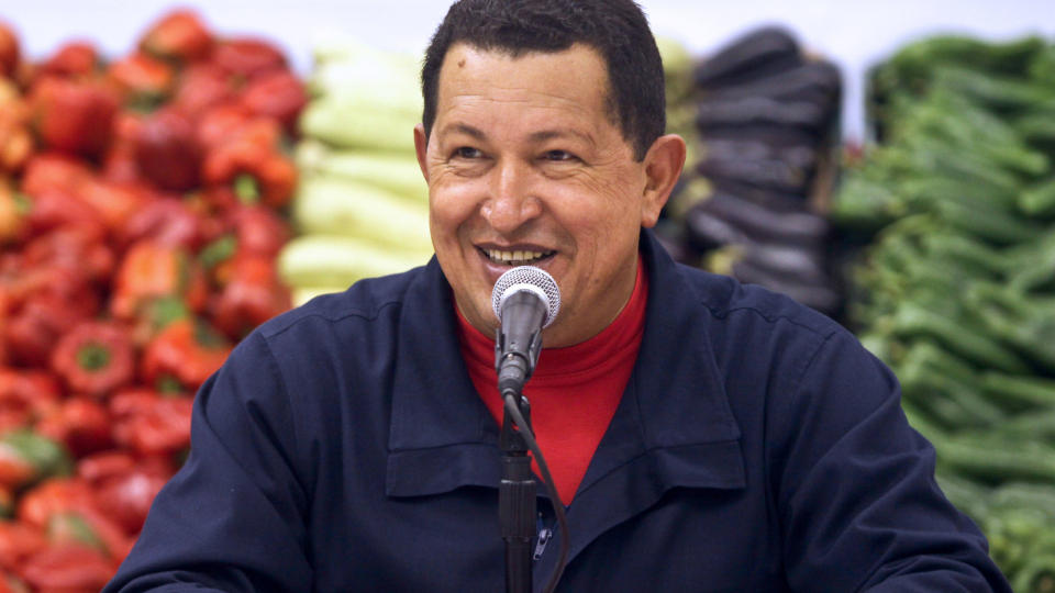 DEBATTEN FORTSETTER: Den tidligere FN-ambassad�ren for Venezuela mener mediefriheten under Hugo Chavez' styre

innskrenkes. 
Foto: AFP/Scanpix