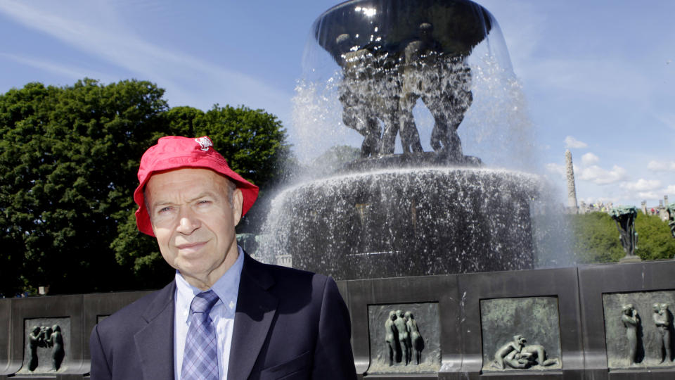 I FERD MED � GI OPP POLITIKERNE: Direkt�r for NASA Goddard Institute for Space Studies, James Hansen, er i Norge denne uka for � ta imot Sofieprisen. Foto:Torbj�rn Berg / Dagbladet