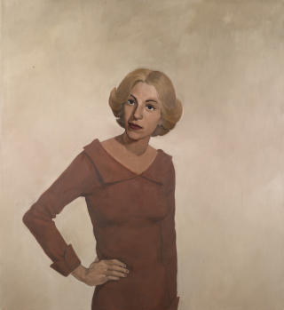  TIL SALGS  John Currins Shakespeare Actress er et av bildene som auksjoneres bort. Foto: AP Photo/Sotheby's