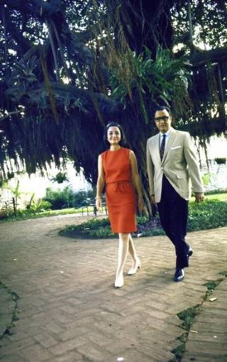 DEN SISTE I KLANEN: Da Nicaraguas siste diktator Anastasio Somoza Debayle ble styrtet av de revolusjon�re sandinistene i 1979 ble det 40 �r lange familiediktaturet avviklet. Sandinistene overfalt og skj�t dikatoren �ret etter etter et halvt �rs planlegging. Det er blitt p�st�tt at Castro trakk i tr�dene. Foto: WIKIMEDIA