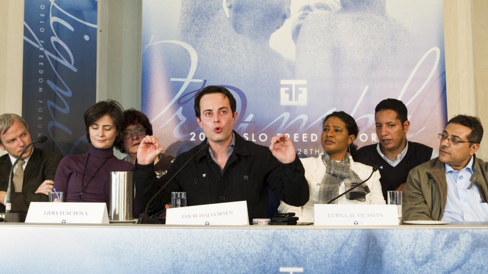 KRITISK: Vi var lammet av frykt undet kuppet i Venezuela i 2002, skriver kronikkforfatteren som n� bor i Norge. Han kritiserer Oslo Freedom Forum, ledet av Thor Halvorssen (bildet), for � ha invitert kuppmakere til Oslo. 
Foto: Scanpix