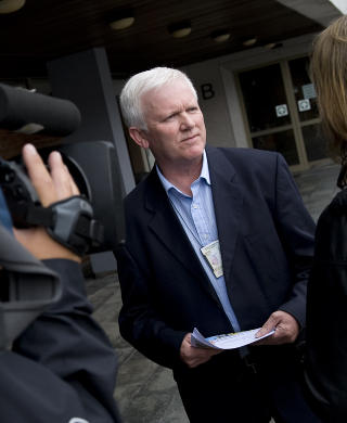 LEDER ETTERFORSKNINGEN: Politioverbetjent Bent Raknes. Foto: Tor Erik H. Mathiesen/Dagbladet