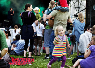GROOVE: Petra danser. Foto: Nina Hansen / Dagbladet