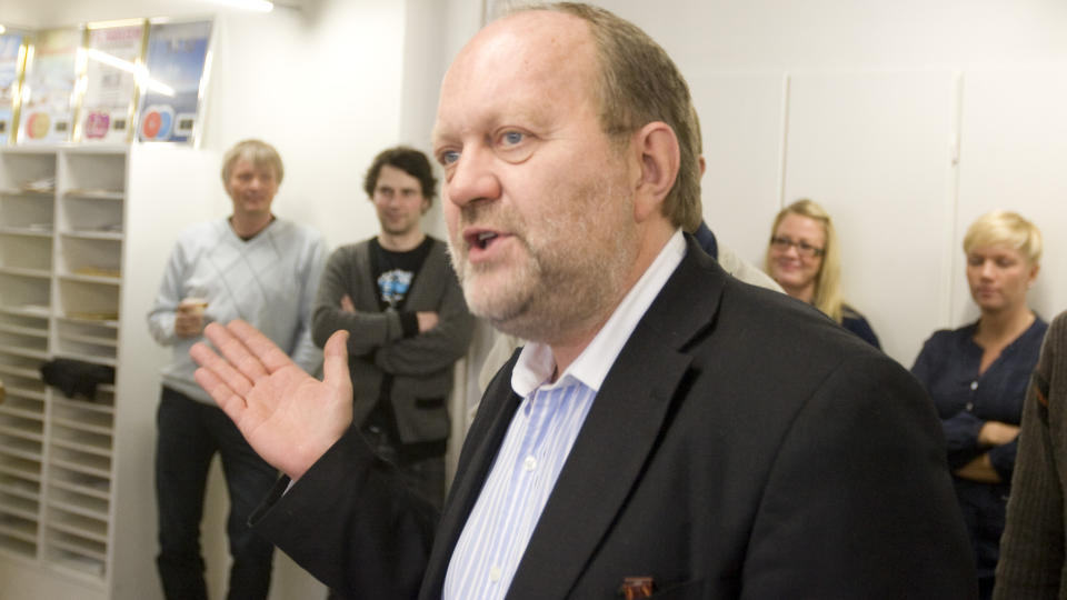 TIL MEKLING: Onsdag m�ter P4-sjef Kalle Lisberg journalistklubben til mekling. Foto: Scanpix