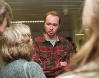MOT GASSKRAFTVERK: Men veldig optimistisk n�r det gjaldt rensing. - Det er ikke riktig at denne teknologien ligger ti �r fram i tid, skrev Trond Gidske i et innlegg i Adressa i 2000. Han fikk rett. N� er renseteknologien utsatt til 2018. Foto: NTB-foto Per L�chen