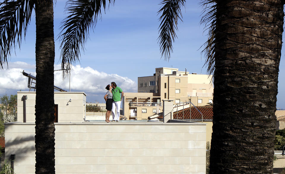 2010.06.06 p� hjemmebane hos eierne av hotel Portixiol og Splendido i Palma.  hjemme hos hotellgr�ndere i Palma