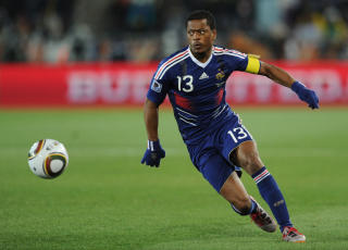 HELSVART VM: Patrice Evra. Foto:  AFP PHOTO / FRANCK FIFE
