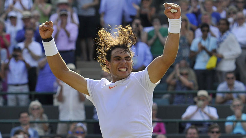 VIDERE TIL SEMI: Rafael Nadal slo svenske Robin S�dergren og g�r videre til semifinale. Foto: REUTERS/Toby Melville