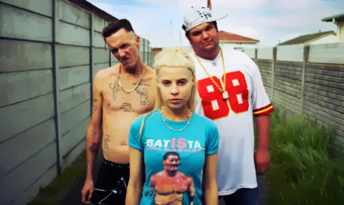 DIE ANTWOORD: Foto: Presse