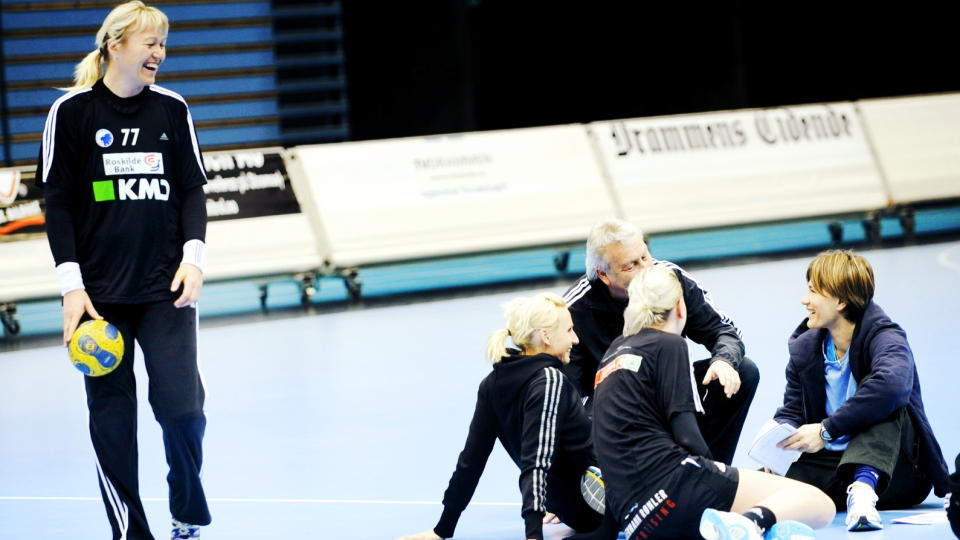 VELGER LARVIK?: Cecile Leganger har ikke latt h�re fra seg overfor By�sen p� lang tid. Keeperen, flere ganger k�ret til verdens beste, har ogs� v�rt i kontakt med Larvik om spill der. Foto: Thomas Rasmus Skaug / DAGBLADET.