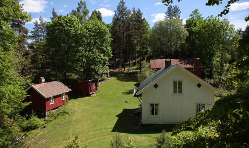 IDYLLISK: G�rden p� Stor�y i Telemark. Foto. TV2