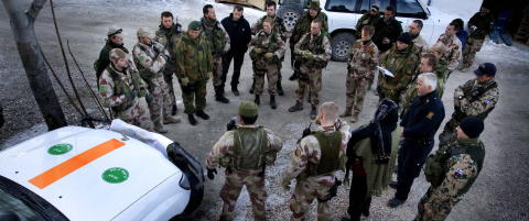 Amerikanske soldater rykket inn og beslagla deler i norsk militærleir i Afghanistan
