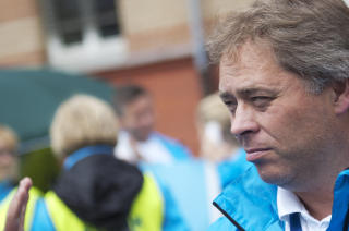  FORHANDLINGSLEDER:  Streiken dreier seg om penger, ikke prosenter, sier f�rste nestleder Erik Kollerud i Delta. FOTO: MARTIN M�LLER, DELTA.