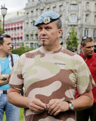 FN-veteran Lars Christian Braavold tjenestegjorde i Libanon og Somalia, men �nsker ikke lenger � beholde medaljen. Foto: Torbj�rn Berg / Dagbladet
