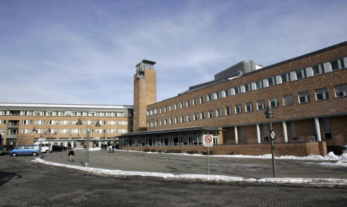  STOPP ALLEREDE:  Nye Rikshospitalet p� Gaustad er n� en del av Oslo universitetssykehus. ARKIVFOTO: LISE �SERUD, SCANPIX.