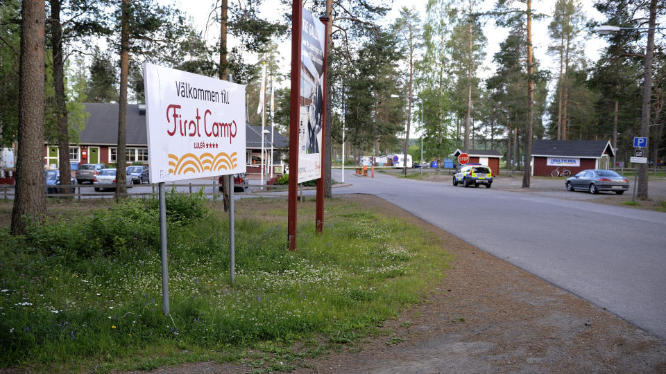 NORSK GUTT DRUKNET: Bare timer etter at den norske familien ankom campingplassen, omkom den sju �r gamle gutten. Foto: Hans L. Olofsson / NSD