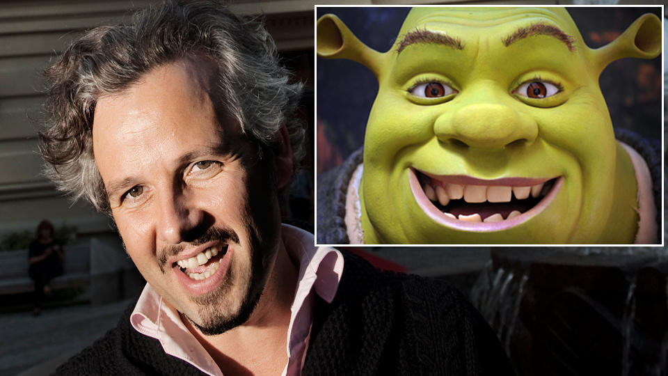 TO AV SAMME ALEN?: Det mener i alle fall anmelderen til Stavanger Aftenblad. Han advarer Ari Behn mot � g� i samme felle som Shrek. Foto: John T. Pedersen /Dagbladet/Scanpix.
