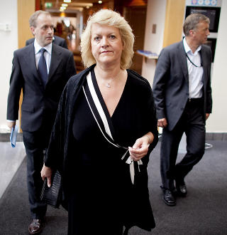 ORIENTERTE OM TERRORMISTENKTE: PST-sjef Janne Kristiansen. Foto: Bj�rn Langsem