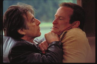 MANGE ROLLER: Her Al Pacino og Robin Williams i den amerikanske filmen Insomnia Foto: Rob McEwan