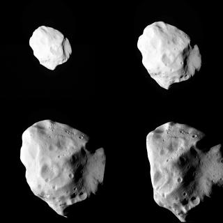 BLE ST�RRE: Asteroiden fylte raskt kameraets s�kefelt. L�rdagens passering skjedde i en fantastisk hastighet: 15 kilometer per sekund. Foto: AFP PHOTO/HO/ESA